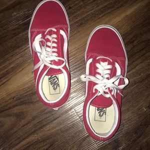 Red Vans